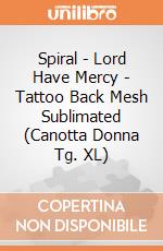 Spiral - Lord Have Mercy - Tattoo Back Mesh Sublimated (Canotta Donna Tg. XL) gioco