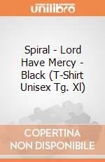 Spiral - Lord Have Mercy - Black (T-Shirt Unisex Tg. Xl) gioco