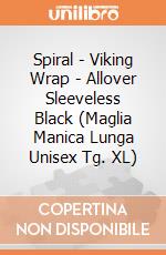 Spiral - Viking Wrap - Allover Sleeveless Black (Maglia Manica Lunga Unisex Tg. XL) gioco