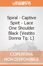 Spiral - Captive Spirit - Lace One Shoulder Black (Vestito Donna Tg. L) gioco