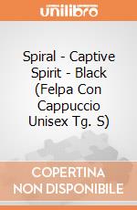 Spiral - Captive Spirit - Black (Felpa Con Cappuccio Unisex Tg. S) gioco