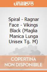 Spiral - Ragnar Face - Vikings Black (Maglia Manica Lunga Unisex Tg. M) gioco