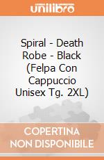 Spiral - Death Robe - Black (Felpa Con Cappuccio Unisex Tg. 2XL) gioco