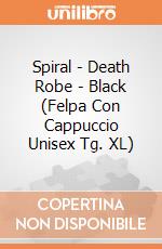 Spiral - Death Robe - Black (Felpa Con Cappuccio Unisex Tg. XL) gioco
