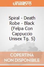 Spiral - Death Robe - Black (Felpa Con Cappuccio Unisex Tg. S) gioco di Spiral
