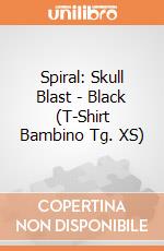 Spiral: Skull Blast - Black (T-Shirt Bambino Tg. XS) gioco