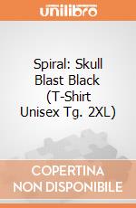 Spiral: Skull Blast Black (T-Shirt Unisex Tg. 2XL) giochi