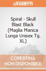 Spiral - Skull Blast Black (Maglia Manica Lunga Unisex Tg. XL) gioco