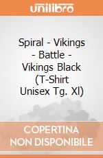 Spiral - Vikings - Battle - Vikings Black (T-Shirt Unisex Tg. Xl) gioco di Spiral