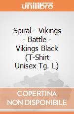 Spiral - Vikings - Battle - Vikings Black (T-Shirt Unisex Tg. L) gioco di Spiral