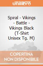 Spiral - Vikings - Battle - Vikings Black (T-Shirt Unisex Tg. M) gioco di Spiral