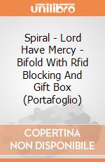 Spiral - Lord Have Mercy - Bifold With Rfid Blocking And Gift Box (Portafoglio) gioco di Spiral