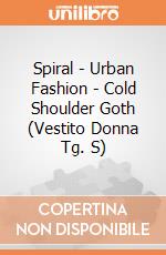 Spiral - Urban Fashion - Cold Shoulder Goth (Vestito Donna Tg. S) gioco