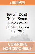 Spiral - Death Pistol - Smock Tunic Casual (T-Shirt Donna Tg. 2XL) gioco di Spiral