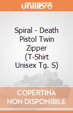 Spiral - Death Pistol Twin Zipper (T-Shirt Unisex Tg. S) gioco di Spiral