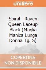 Spiral - Raven Queen Laceup Black (Maglia Manica Lunga Donna Tg. S) gioco