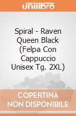 Spiral - Raven Queen Black (Felpa Con Cappuccio Unisex Tg. 2XL) gioco