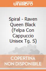 Spiral - Raven Queen Black (Felpa Con Cappuccio Unisex Tg. S) gioco