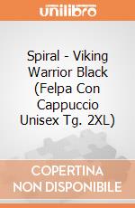 Spiral - Viking Warrior Black (Felpa Con Cappuccio Unisex Tg. 2XL) gioco