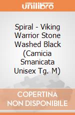 Spiral - Viking Warrior Stone Washed Black (Camicia Smanicata Unisex Tg. M) gioco