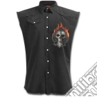 Spiral - Ace Reaper - Stone Washed Black (Camicia Smanicata Unisex Tg. XL) gioco di Spiral