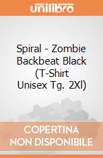 Spiral - Zombie Backbeat Black (T-Shirt Unisex Tg. 2Xl) gioco
