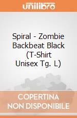 Spiral - Zombie Backbeat Black (T-Shirt Unisex Tg. L) gioco