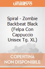 Spiral - Zombie Backbeat Black (Felpa Con Cappuccio Unisex Tg. XL) gioco