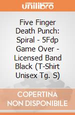 Five Finger Death Punch: Spiral - 5Fdp Game Over - Licensed Band Black (T-Shirt Unisex Tg. S) gioco di Spiral