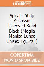 Spiral - 5Fdp - Assassin - Licensed Band Black (Maglia Manica Lunga Unisex Tg. 2XL) gioco di Spiral
