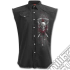 Spiral - Dotd Bikers - Sleeveless Stone Washed Black (Camicia Smanicata Unisex Tg. XL) gioco di Spiral