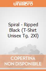 Spiral - Ripped Black (T-Shirt Unisex Tg. 2Xl) gioco