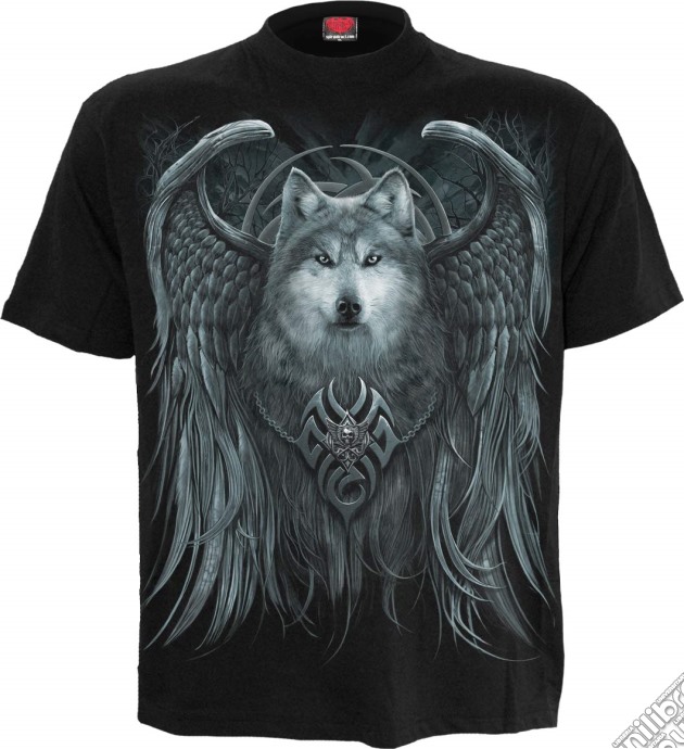 Spiral: Wolf Spirit Black (T-Shirt Unisex Tg. L) gioco di Spiral