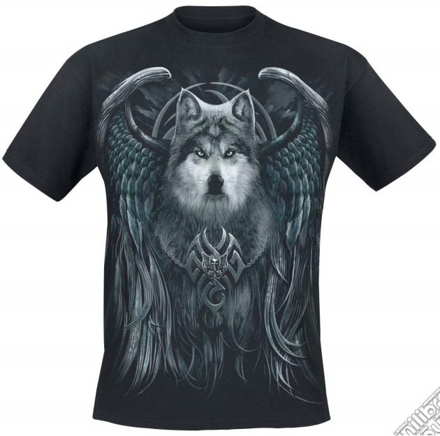 Spiral - Wolf Spirit Black (T-Shirt Unisex Tg. S) gioco di Spiral