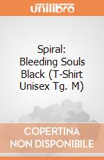 Spiral - Bleeding Souls Black (T-Shirt Unisex Tg. M) gioco