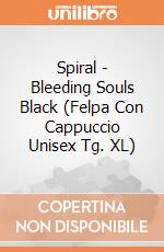 Spiral - Bleeding Souls Black (Felpa Con Cappuccio Unisex Tg. XL) gioco