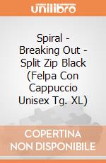 Spiral - Breaking Out - Split Zip Black (Felpa Con Cappuccio Unisex Tg. XL) gioco