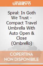 Spiral: In Goth We Trust - Compact Travel Umbrella With Auto Open & Close (Ombrello) gioco
