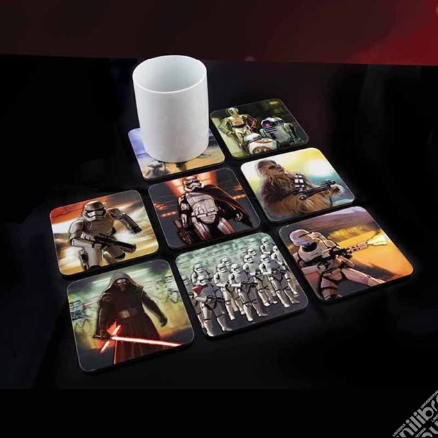 Star Wars - Episode Vii 3d Coasters gioco di Paladone