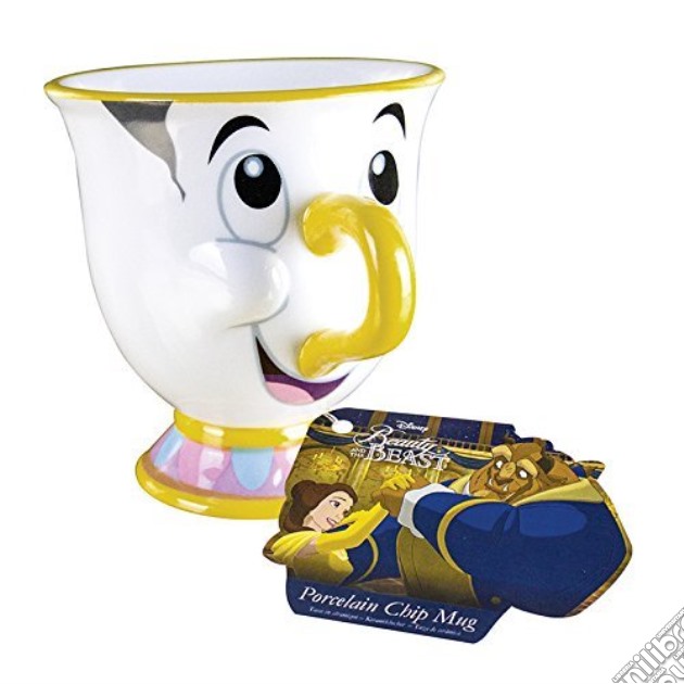 Disney: Beauty And The Beast Chip Mug (Tazza Sagomata) gioco di Paladone