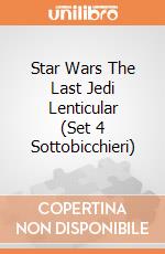 Star Wars The Last Jedi Lenticular (Set 4 Sottobicchieri) gioco di Paladone