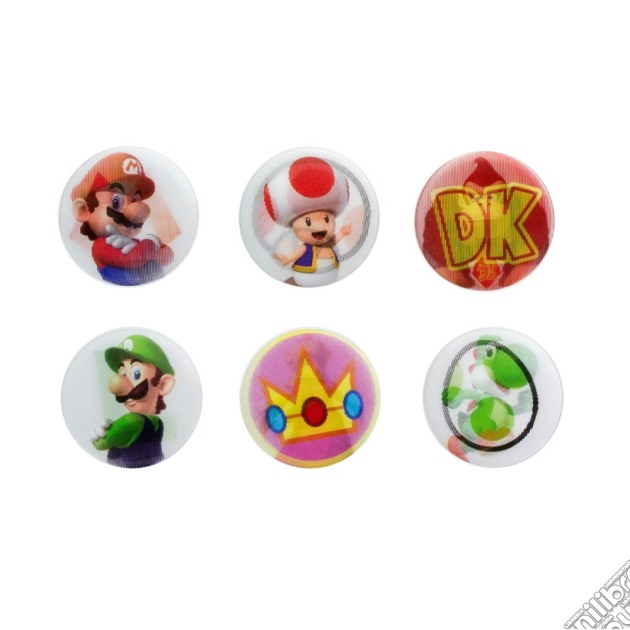 Nintendo - Super Mario Lenticular (Badge Pack) gioco