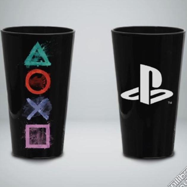 Playstation: Paladone - Buttons Glass (Bicchiere) gioco