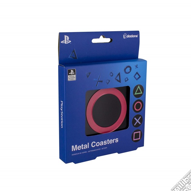 Playstation - Buttons Metal (Set Sottobicchieri) gioco