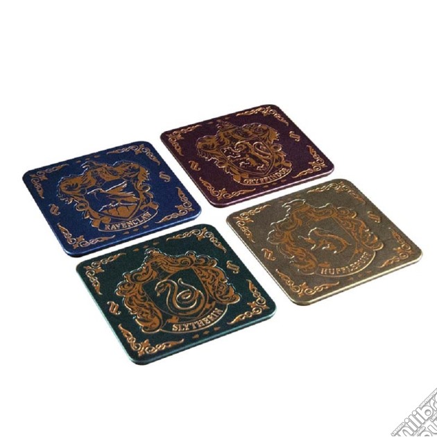 Harry Potter: Hogwarts Crest Coasters (Set Sottobicchieri) gioco