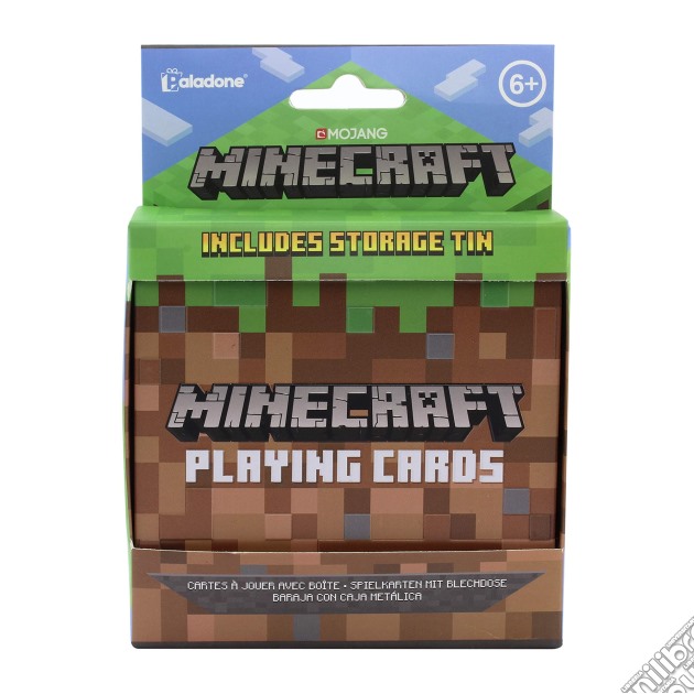 Minecraft: Paladone - Playing Cards (Carte Da Gioco) gioco