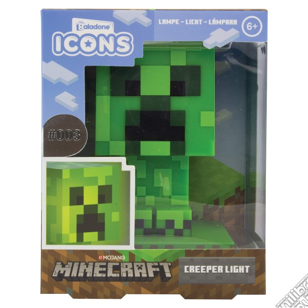 Minecraft: Paladone - Creeper Icon Light (Lampada) gioco