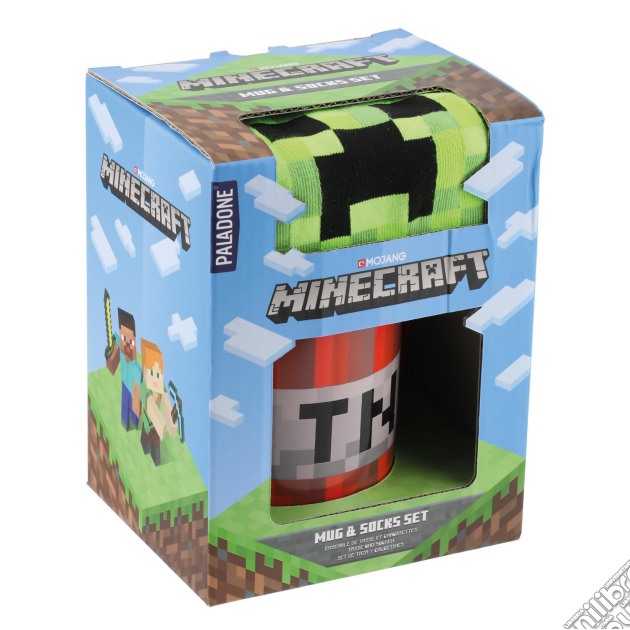 Minecraft: Paladone - Mug and Socks Gift Set (Set Tazza E Calzini) gioco