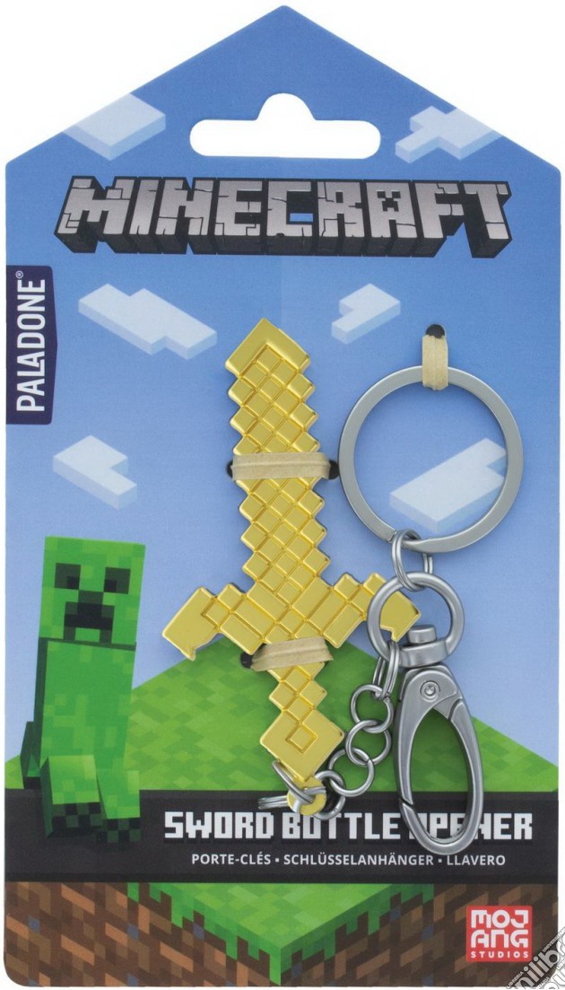 Portachiavi Apribottiglie Minecraft Spada gioco