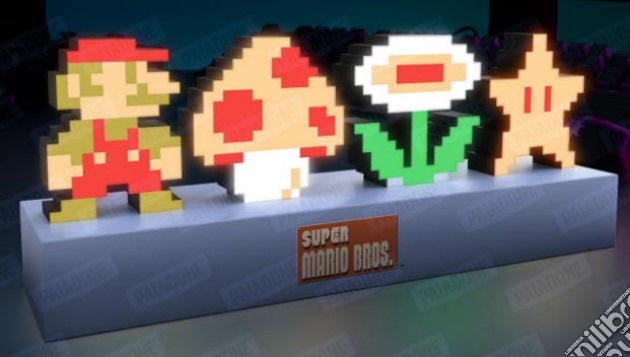 Paladone* Lampada Super Mario Bros Icone gioco di GLAM